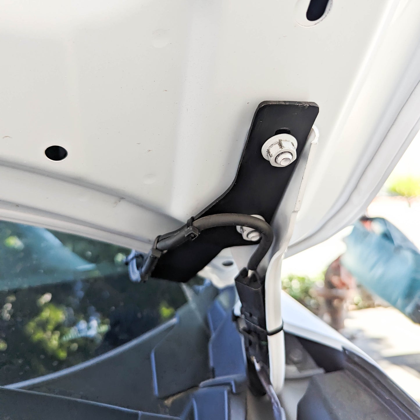 CAtuned Off-Road Subaru Outback Hood Light Mount Brackets - 4 Wheel Overland