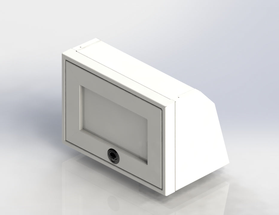 21" Upper Cabinet - Angled - 4 Wheel Overland