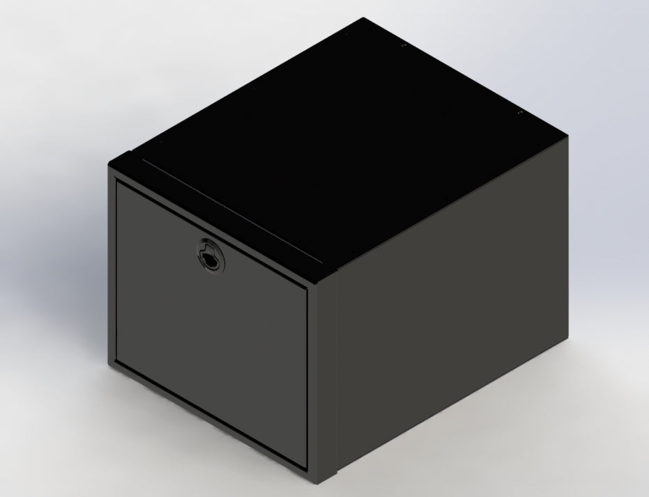 Single Drawer Cabinet 22"x18"x15" - 4 Wheel Overland