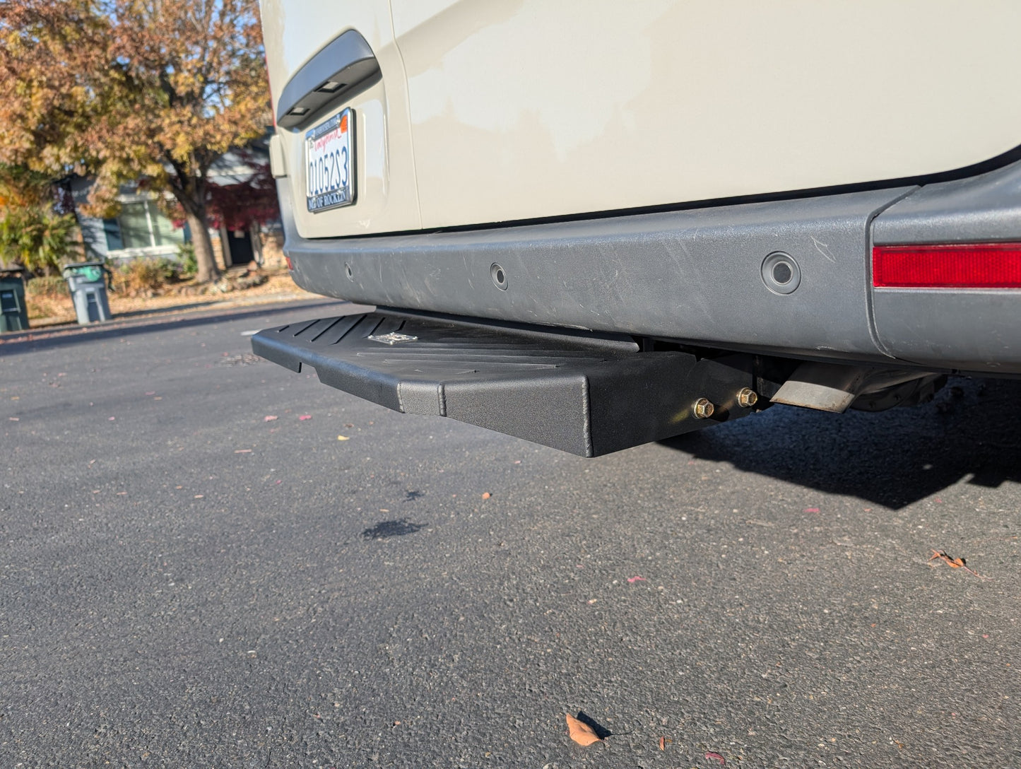 Mercedes Sprinter Rear Plateau Step - 4 Wheel Overland