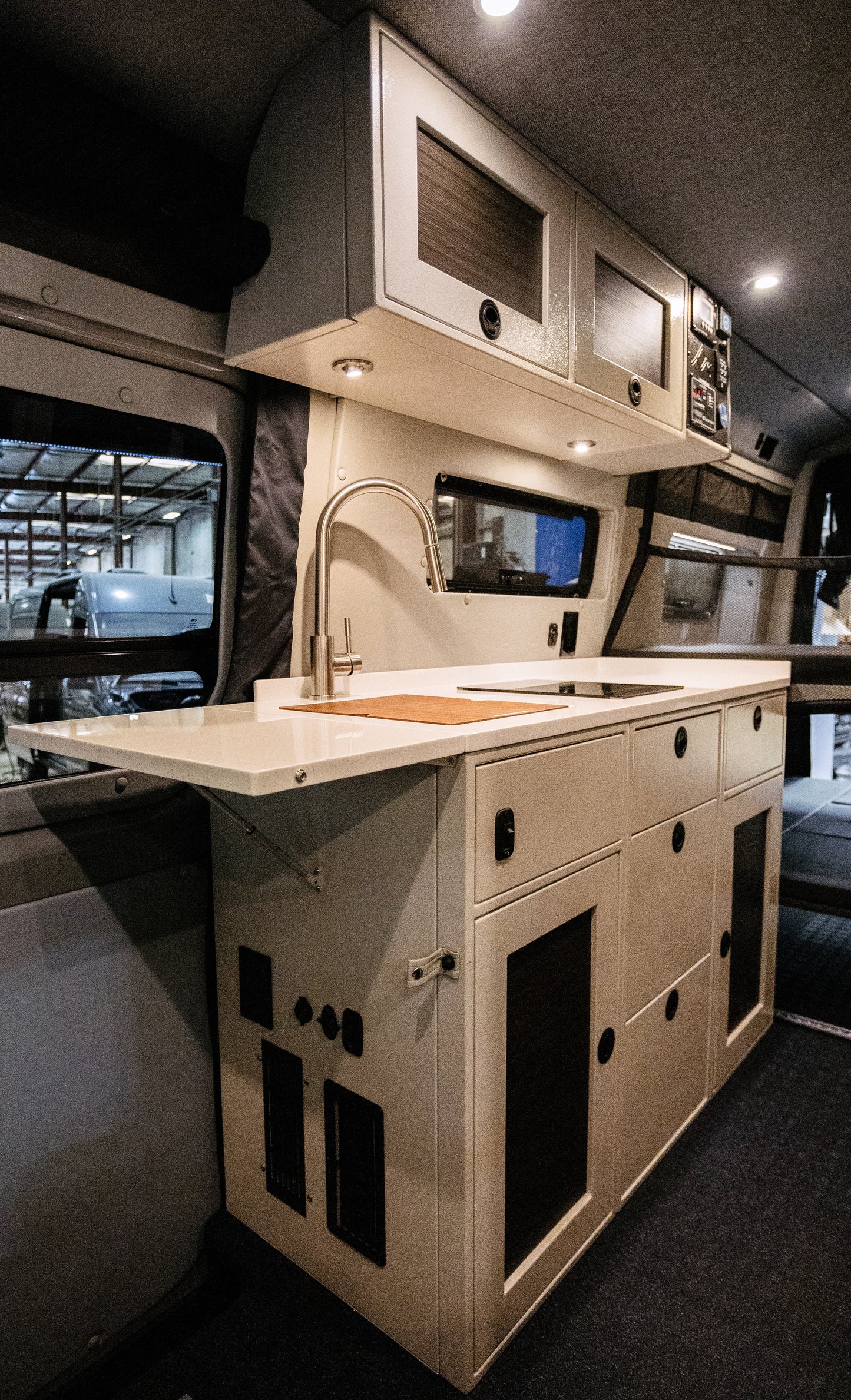 42" Upper Cabinet - Angled - 4 Wheel Overland