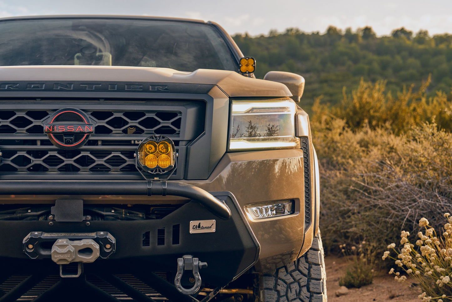 CAtuned Off-Road 2022+ Nissan Frontier Front Bumper - 4 Wheel Overland