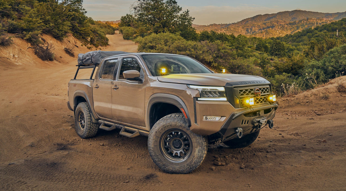 CAtuned Off-Road 2022+ Nissan Frontier Front Bumper - 4 Wheel Overland