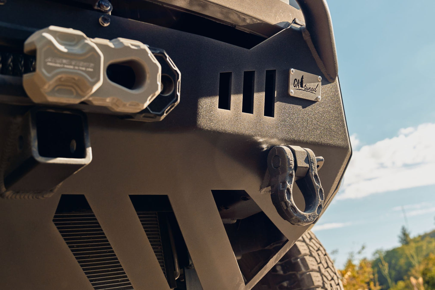 CAtuned Off-Road 2022+ Nissan Frontier Front Bumper - 4 Wheel Overland
