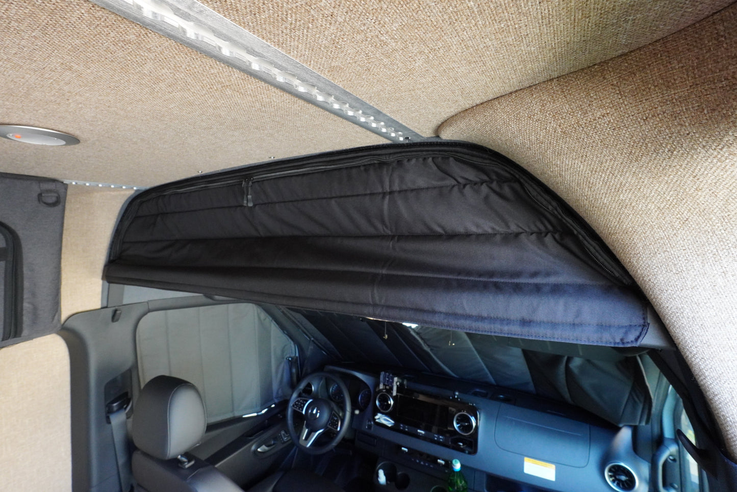 SPRINTER HEADLINER SHELF WITH L TRACK 2019+ - 4 Wheel Overland