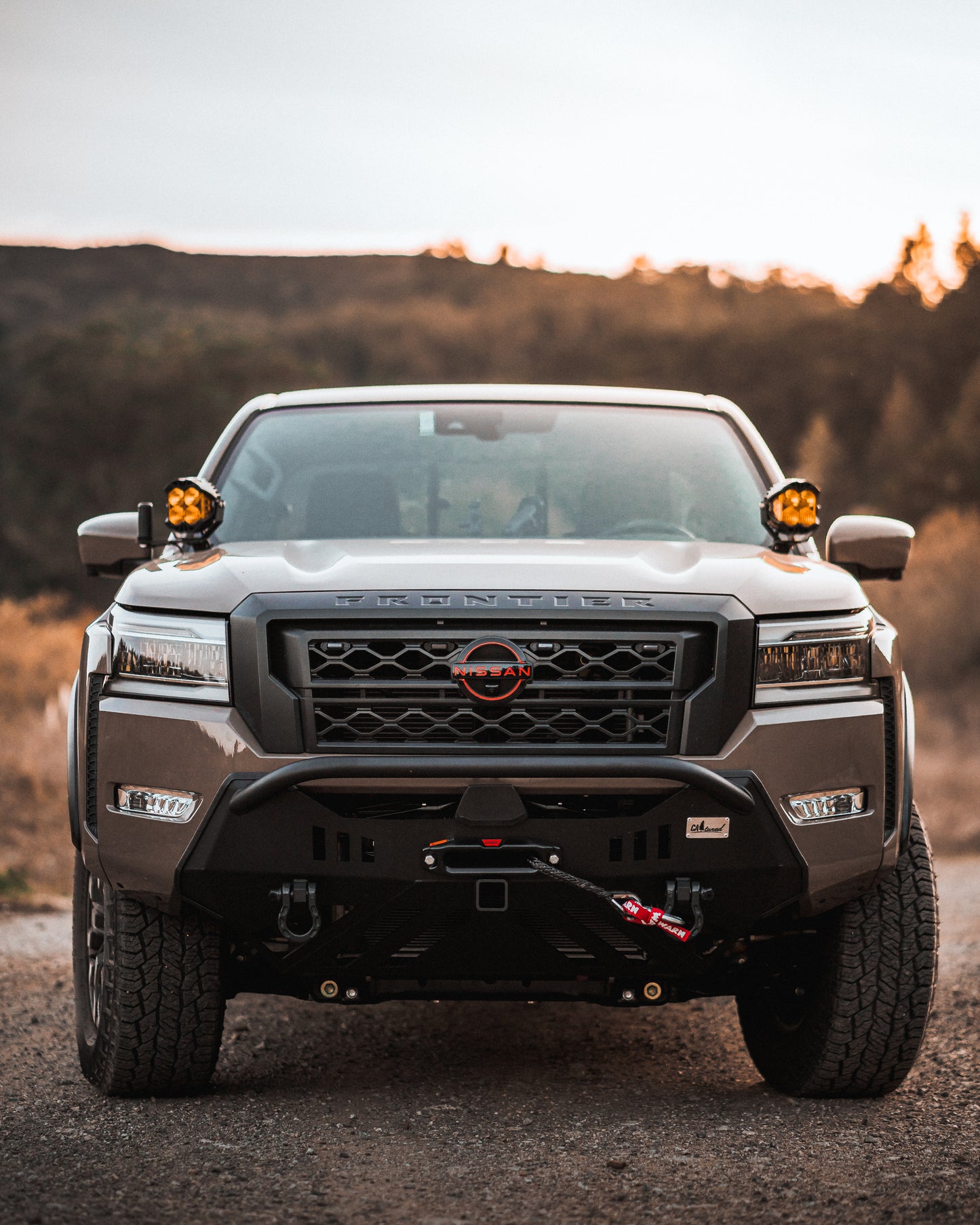 CAtuned Off-Road 2022+ Nissan Frontier Ditch Light Brackets - 4 Wheel Overland