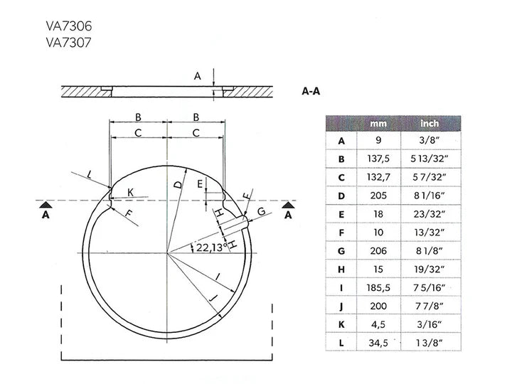 Dometic VA7000 SINK