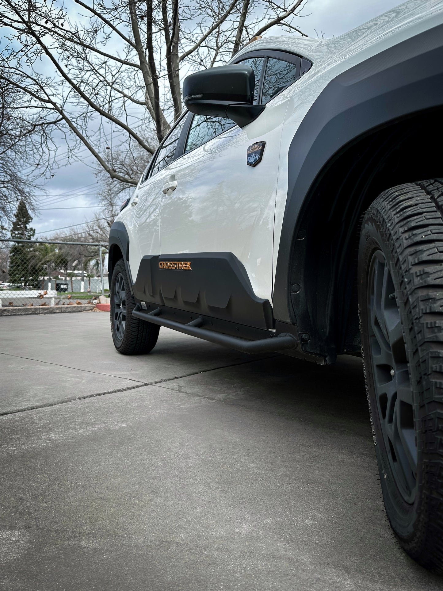 CAtuned Off-Road Subaru Crosstrek Rock Sliders - 4 Wheel Overland