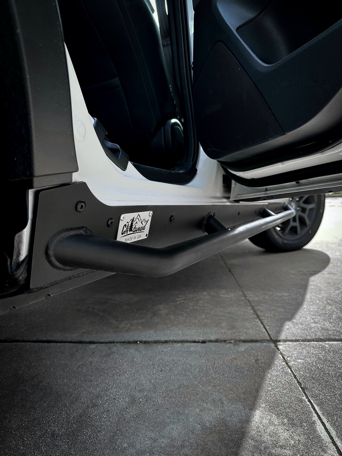 CAtuned Off-Road Subaru Crosstrek Rock Sliders - 4 Wheel Overland