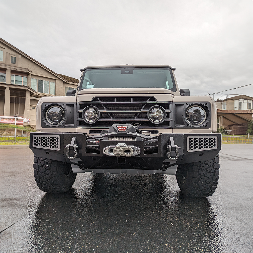 CAtuned Off-Road Ineos Grenadier Front Bumper - 4 Wheel Overland