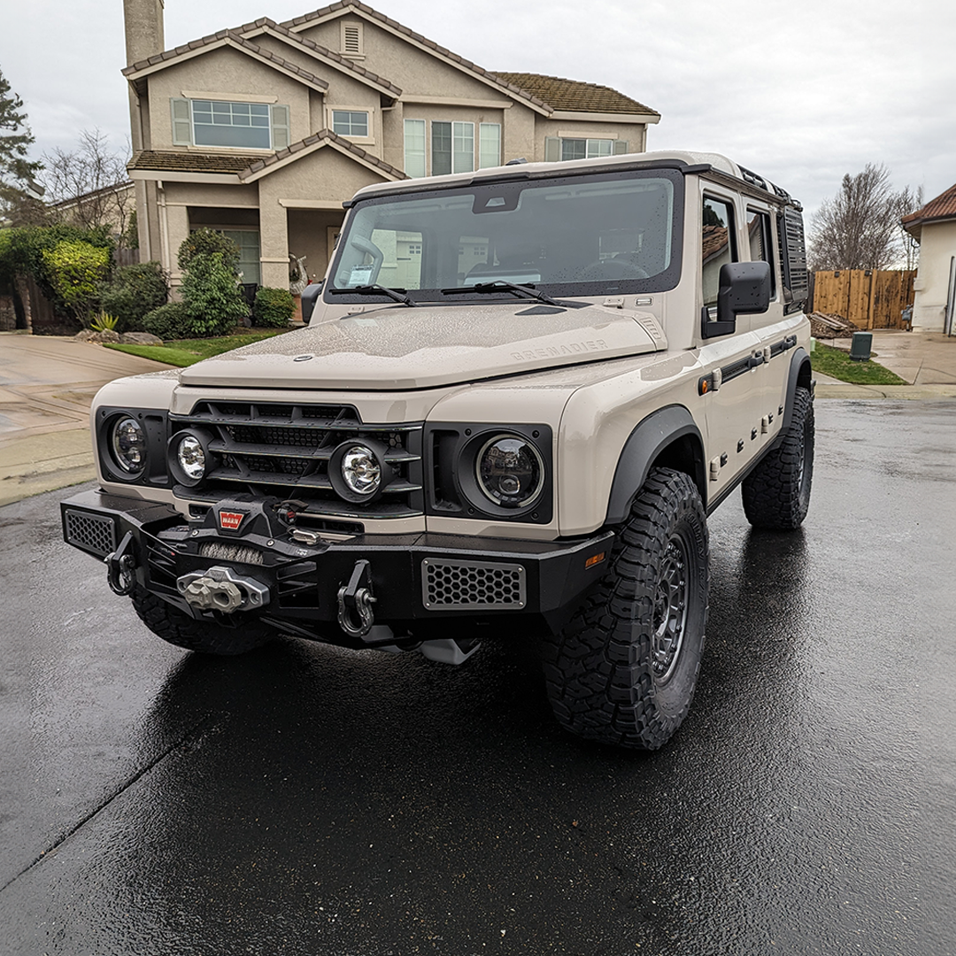 CAtuned Off-Road Ineos Grenadier Front Bumper - 4 Wheel Overland