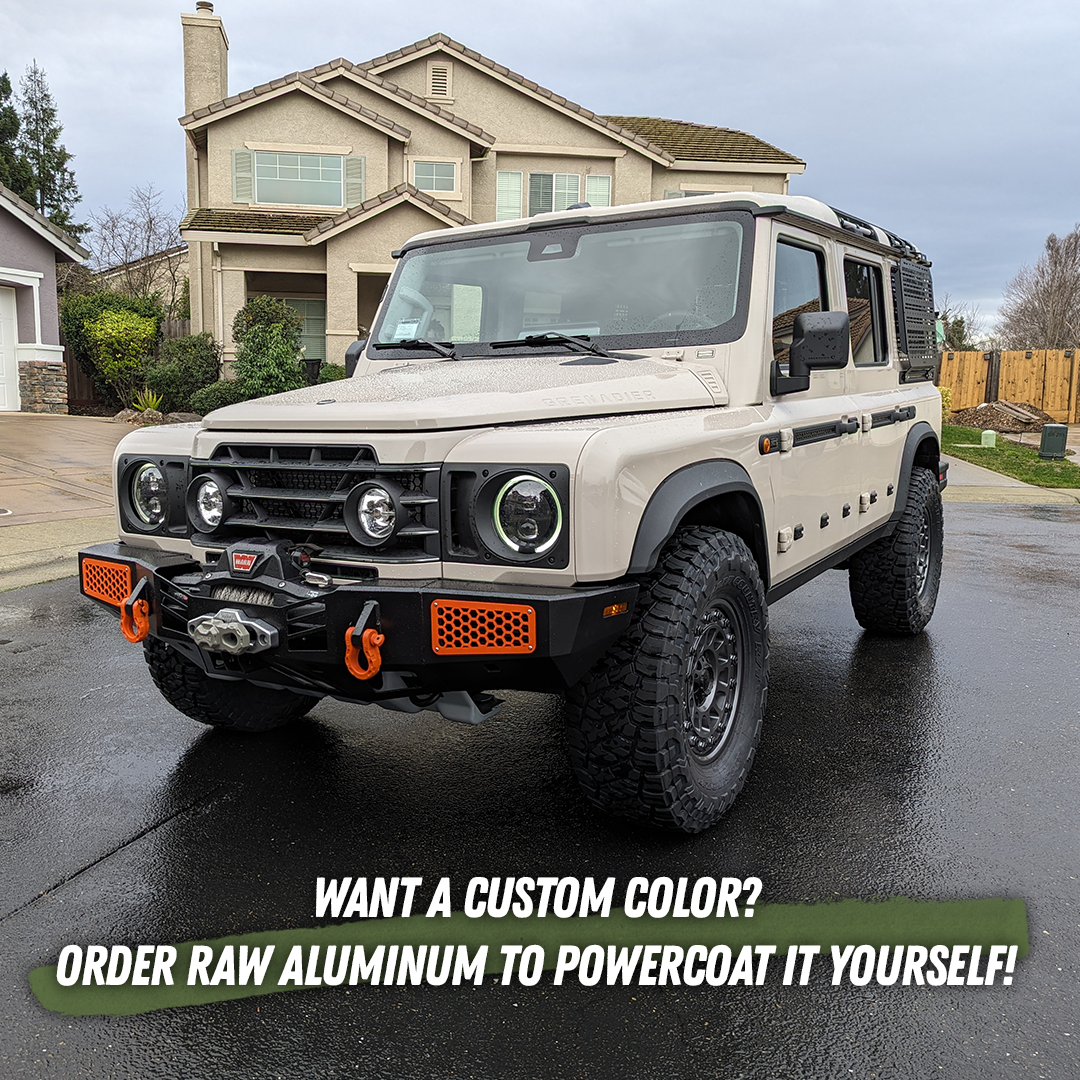 CAtuned Off-Road Ineos Grenadier Front Bumper - 4 Wheel Overland