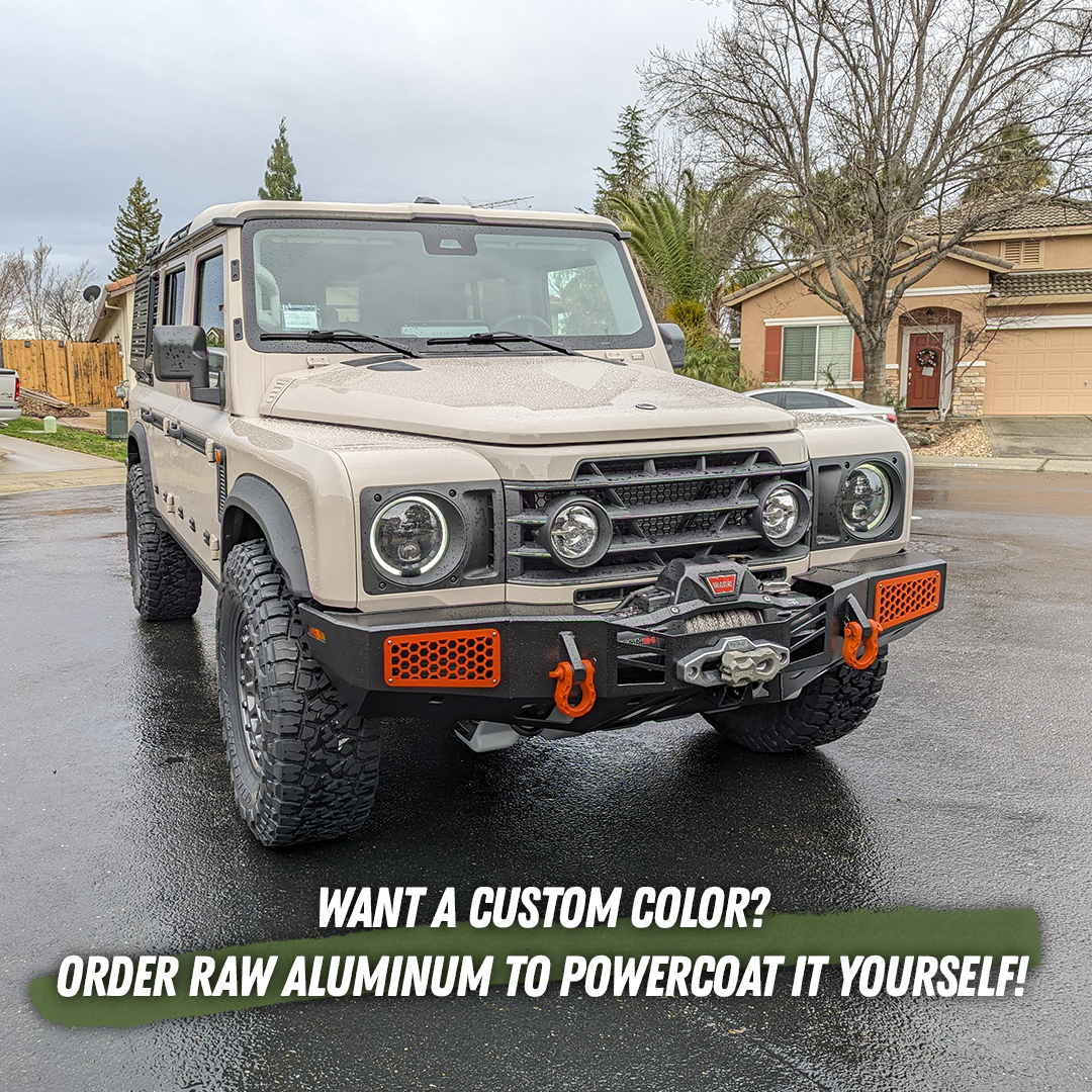 CAtuned Off-Road Ineos Grenadier Front Bumper - 4 Wheel Overland