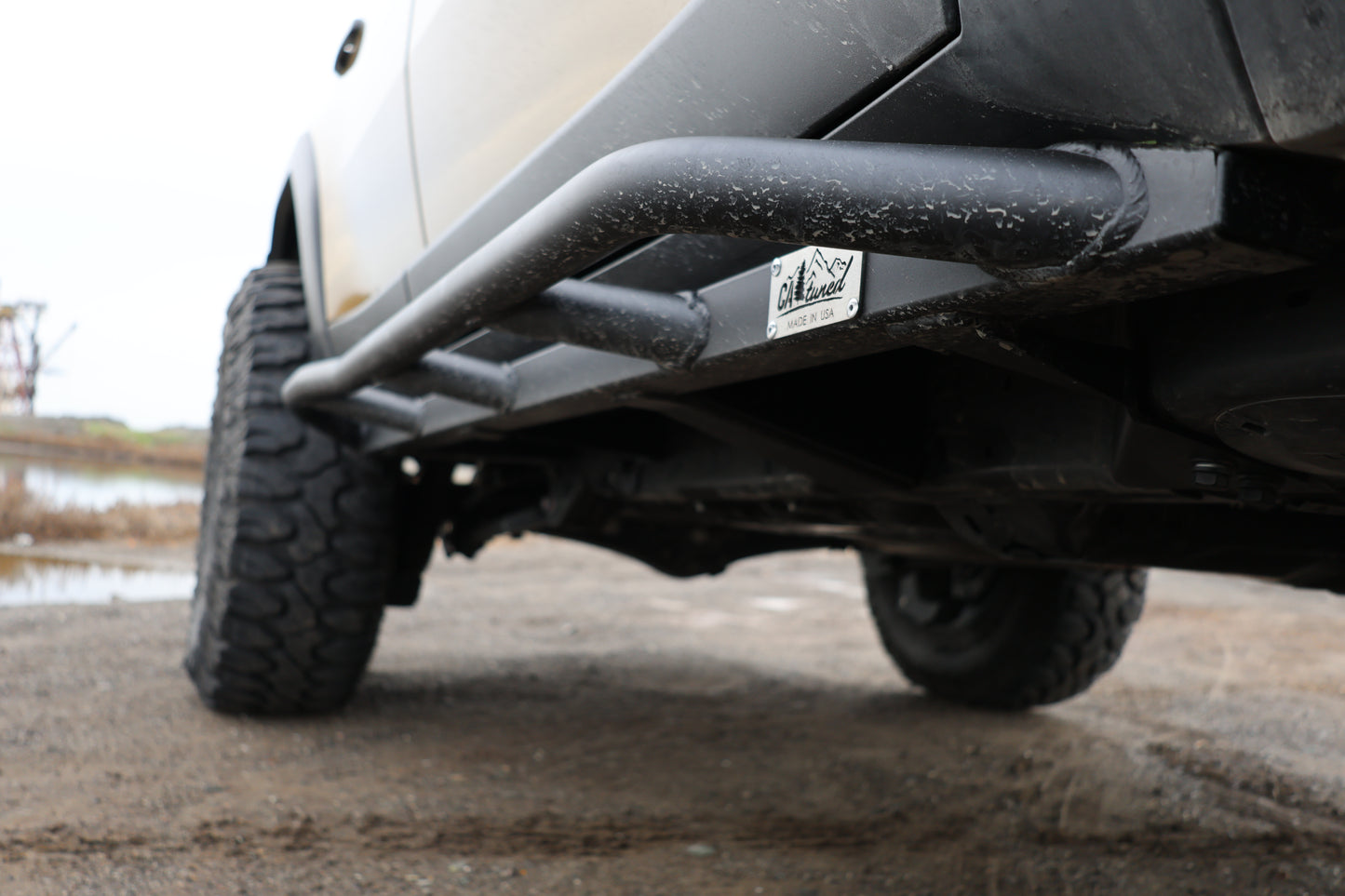 CAtuned Toyota Land Cruiser Rock Sliders - 4 Wheel Overland