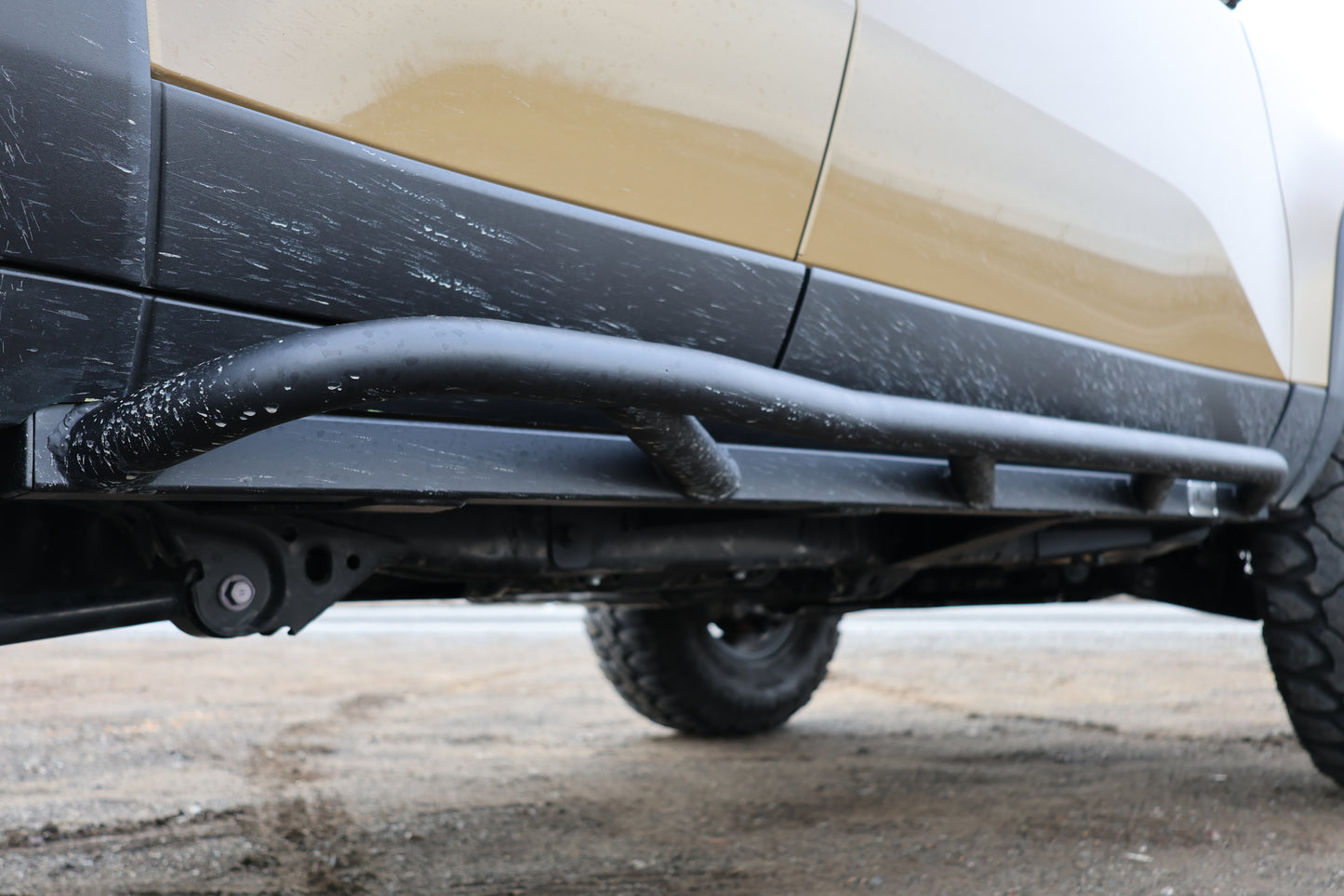 CAtuned Toyota Land Cruiser Rock Sliders - 4 Wheel Overland