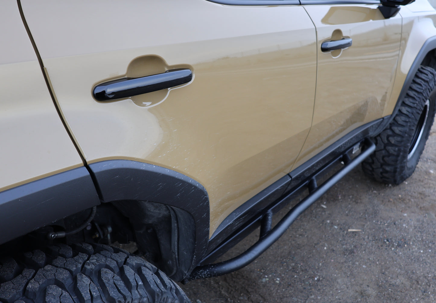 CAtuned Toyota Land Cruiser Rock Sliders - 4 Wheel Overland