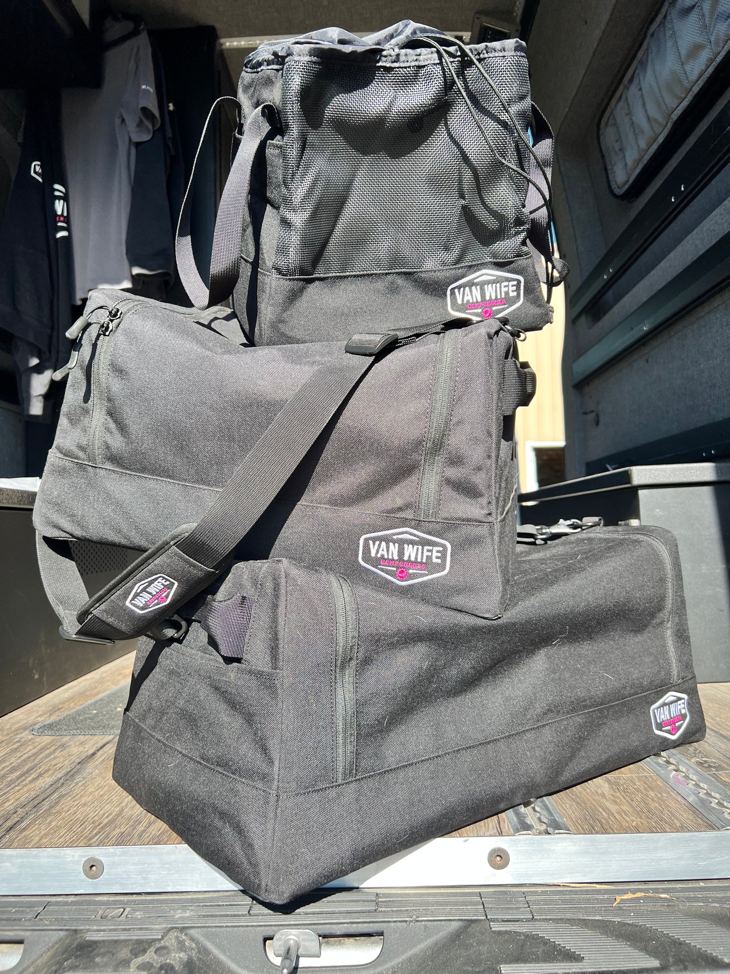 Set of 3 Hanging Bags (12", 18, and 24") - 4 Wheel Overland