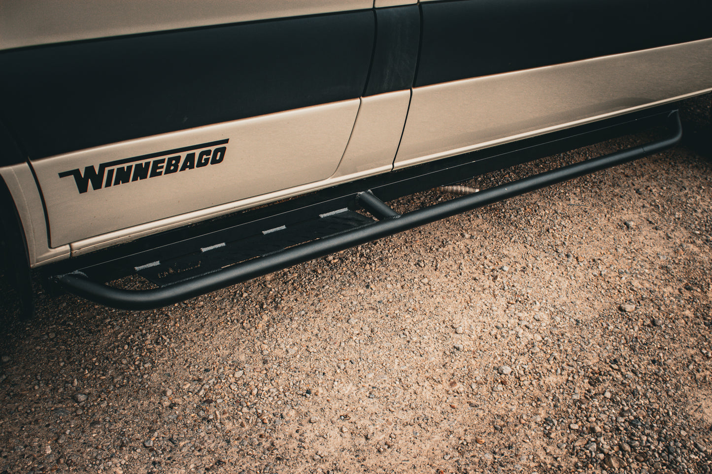 CAtuned Off-Road Mercedes Sprinter Side Steps - 4 Wheel Overland