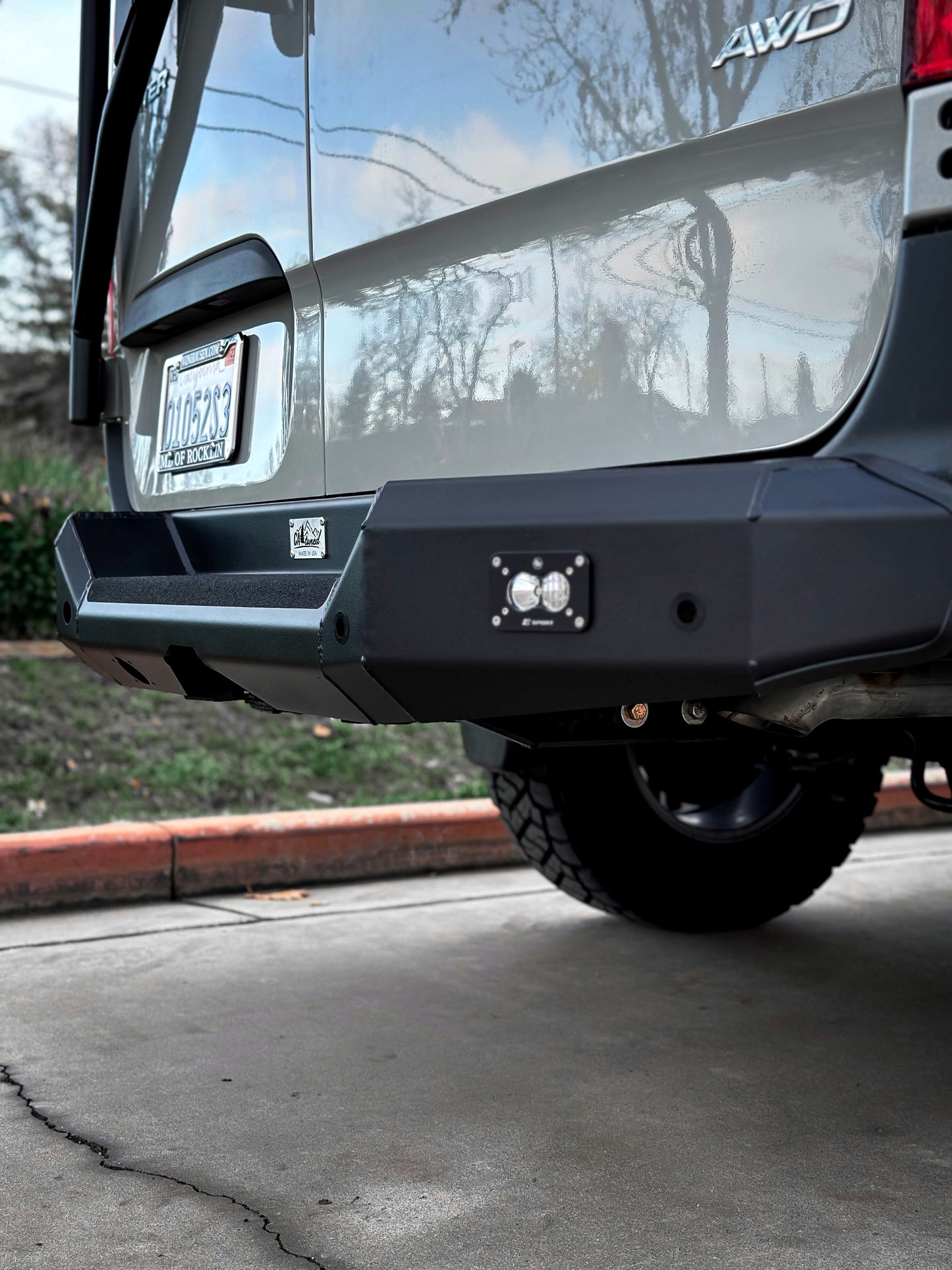 CAtuned Off-Road 2019-2024+ Sprinter Rear Bumper - 4 Wheel Overland