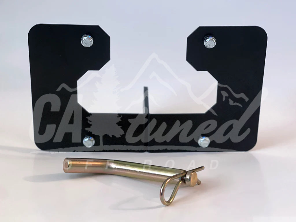 CAtuned Off-Road License Plate Relocation Kit - 4 Wheel Overland