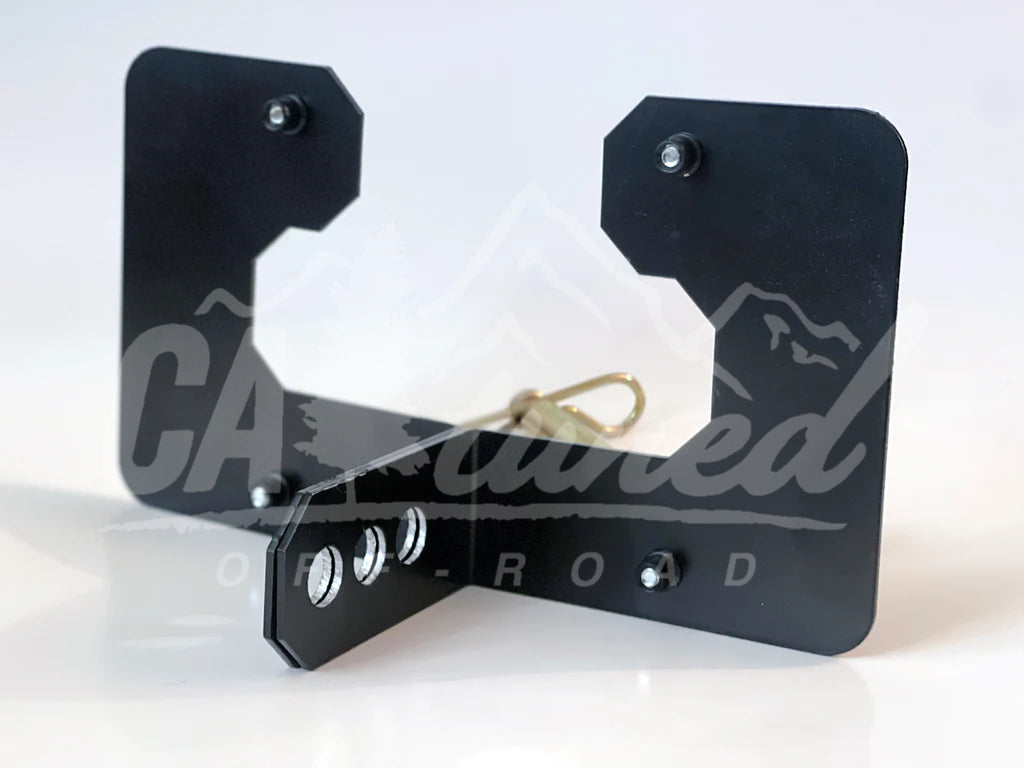 CAtuned Off-Road License Plate Relocation Kit - 4 Wheel Overland