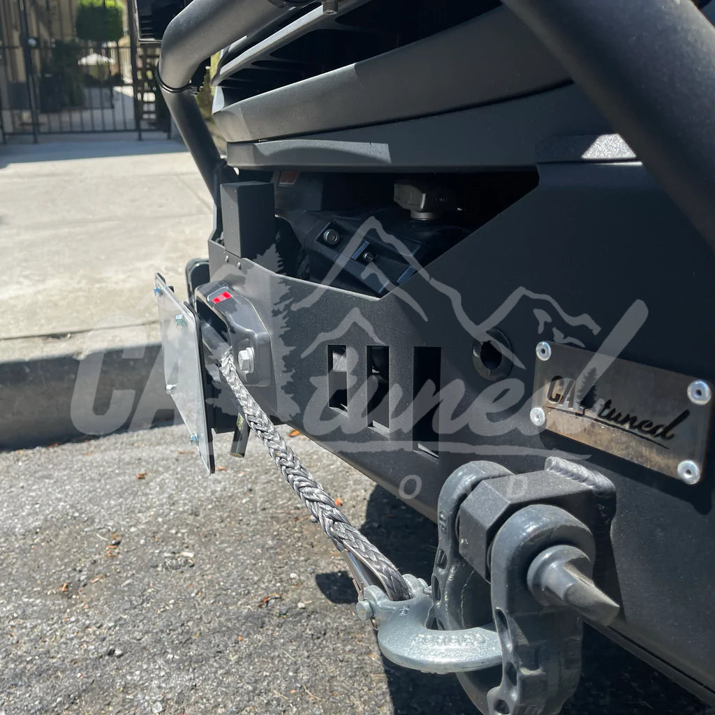 CAtuned Off-Road License Plate Relocation Kit - 4 Wheel Overland
