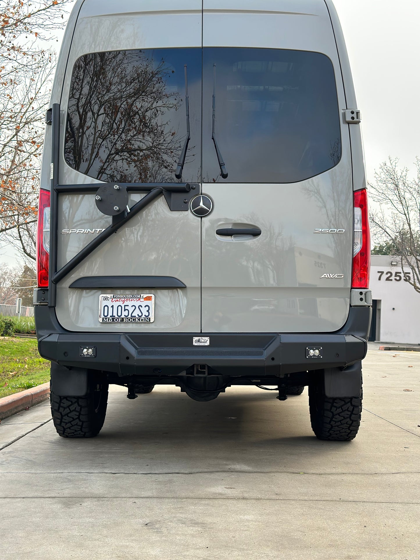 CAtuned Off-Road 2019-2024+ Sprinter Rear Bumper - 4 Wheel Overland