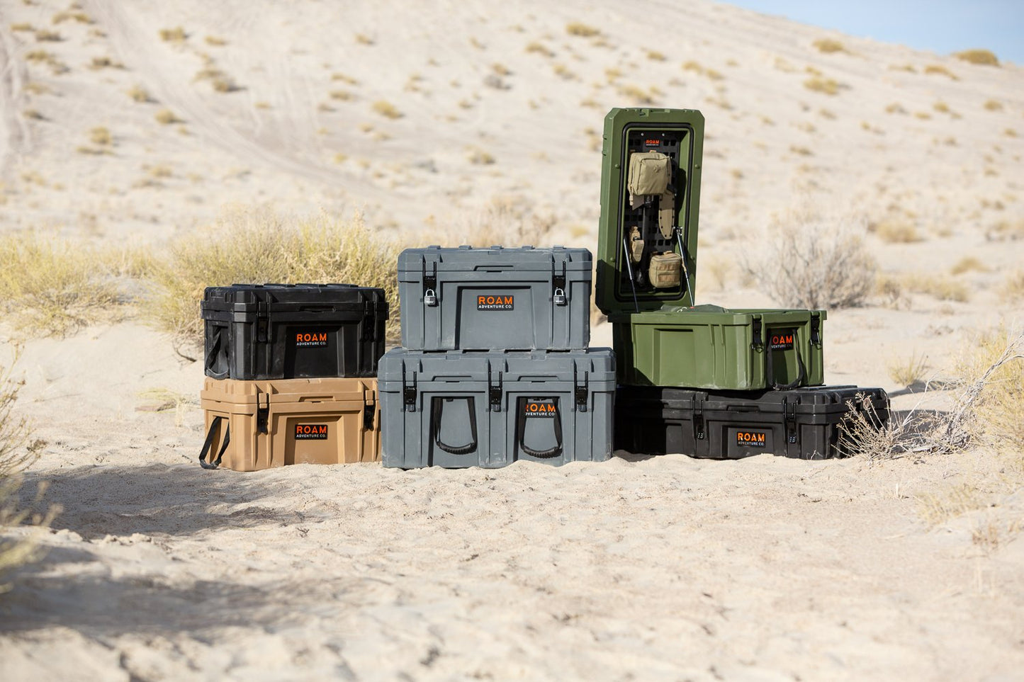 160L Rugged Case - 4 Wheel Overland
