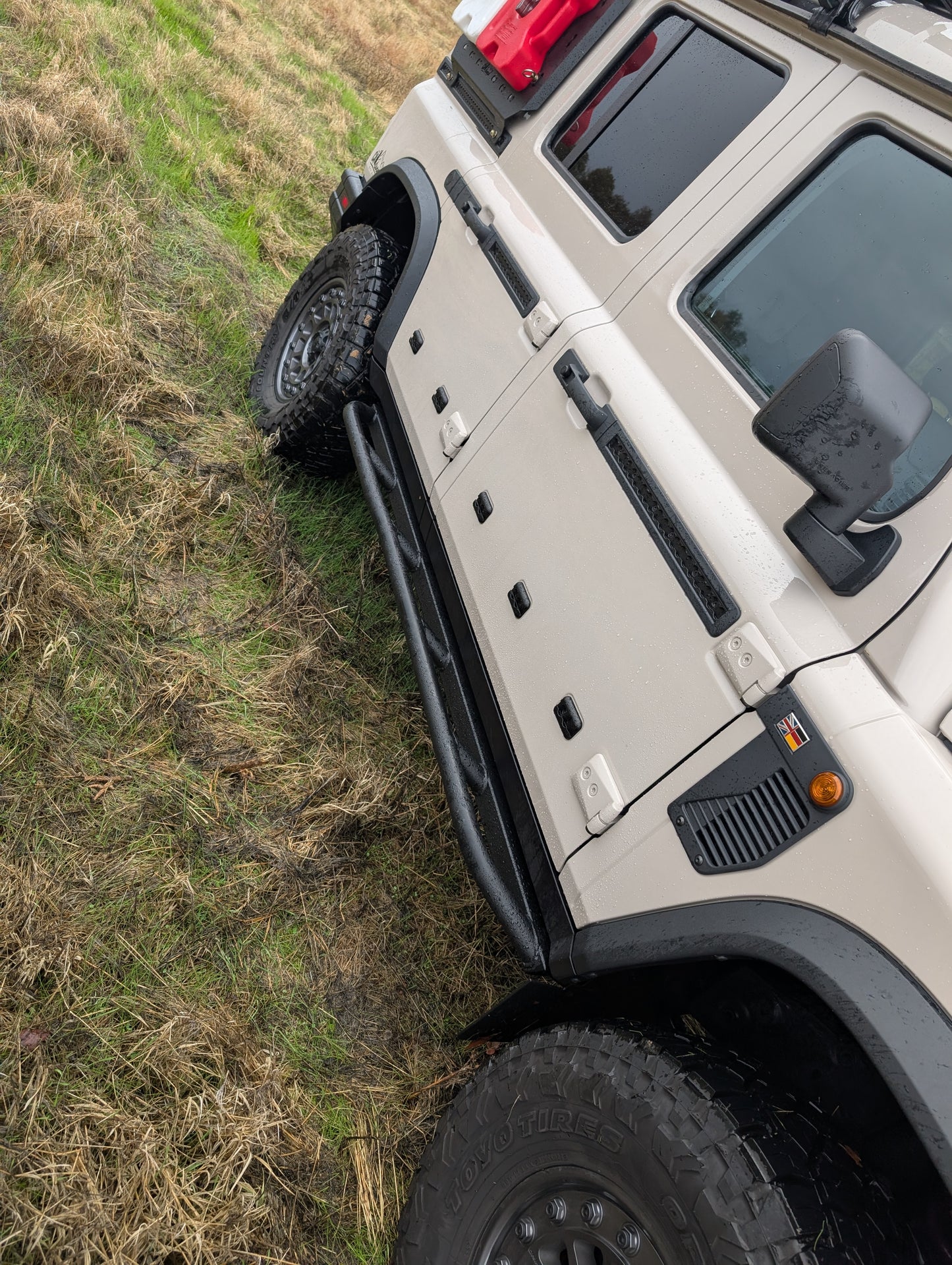 CAtuned Ineos Grenadier Rock Sliders - 4 Wheel Overland