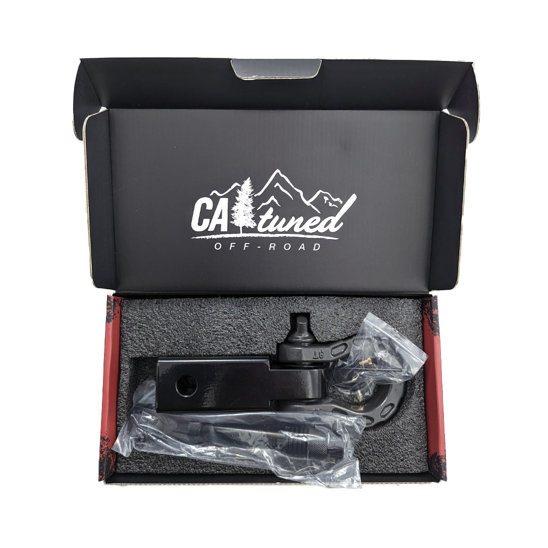 CAtuned Off-Road Shackle 2" Hitch Receiver - 4 Wheel Overland