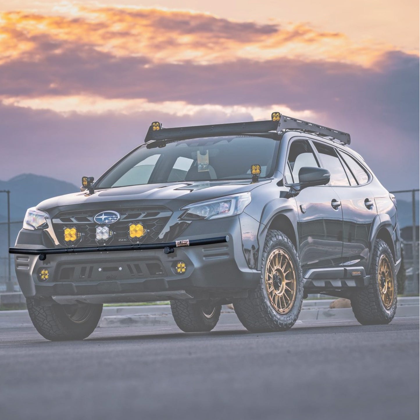 CAtuned Off-Road Subaru Outback Wilderness Brush Bar - 4 Wheel Overland