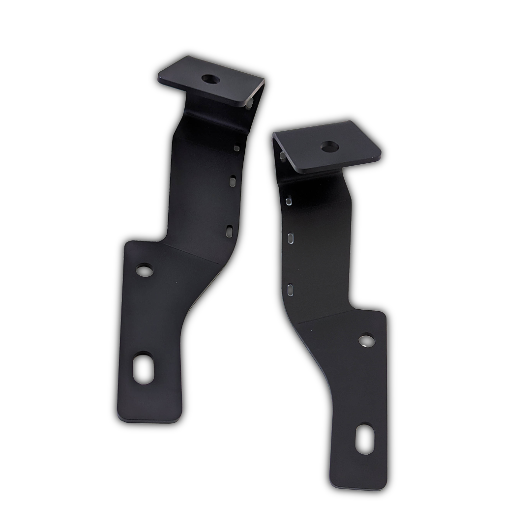 CAtuned Off-Road Subaru Outback Hood Light Mount Brackets - 4 Wheel Overland