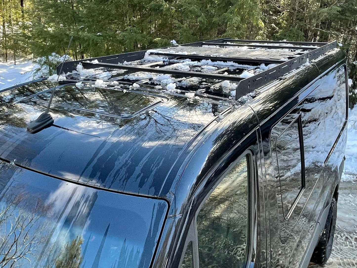 SPRINTER 144" LOW ROOF STEALTH ROOF RACK - 4 Wheel Overland