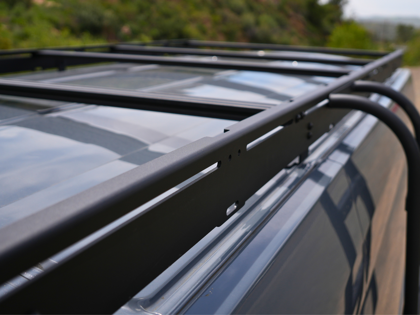 TRANSIT VAN 148" HIGH ROOF STRATA ROOF RACK - 4 Wheel Overland