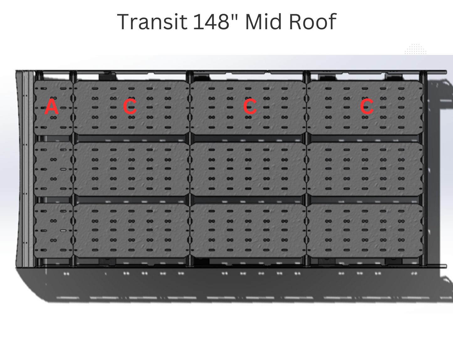UNIVERSAL ROOF RACK DECKING PANELS - 4 Wheel Overland