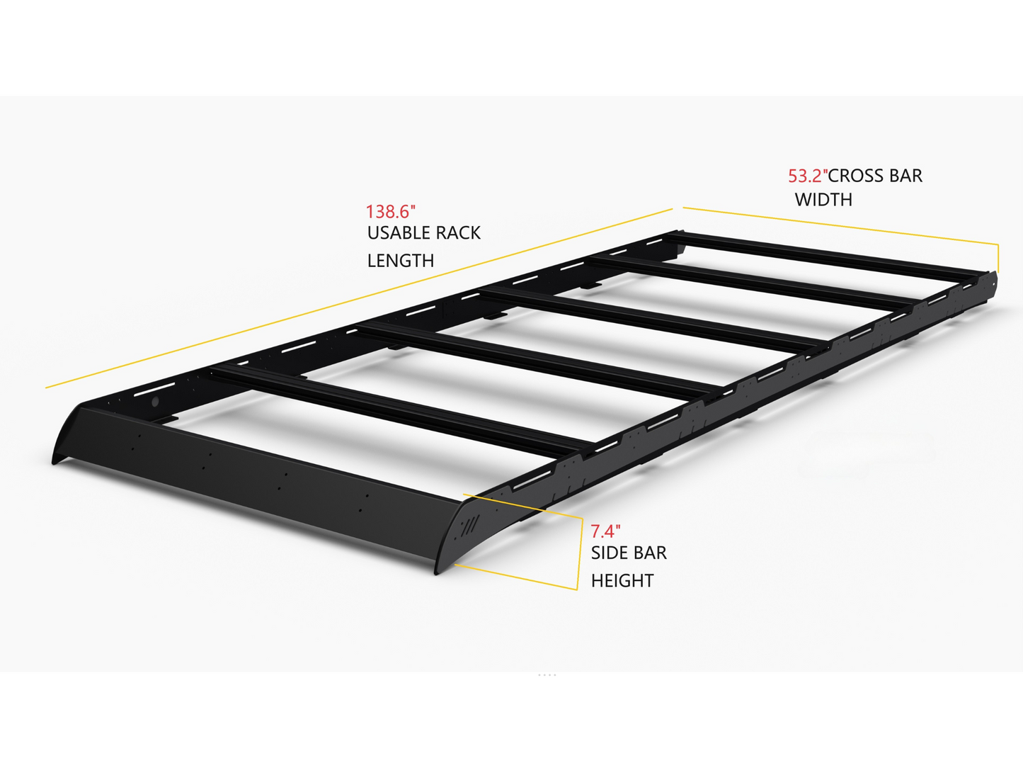SPRINTER 144" HIGH ROOF STRATA ROOF RACK - 4 Wheel Overland