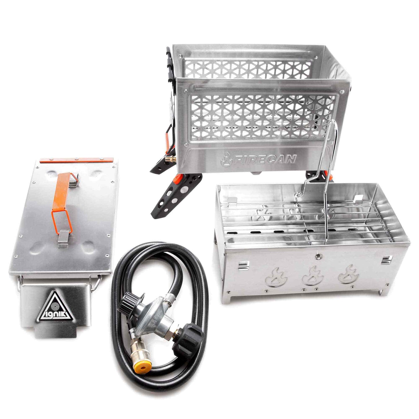 Ignik FireCan Deluxe Fire Pit - 4 Wheel Overland