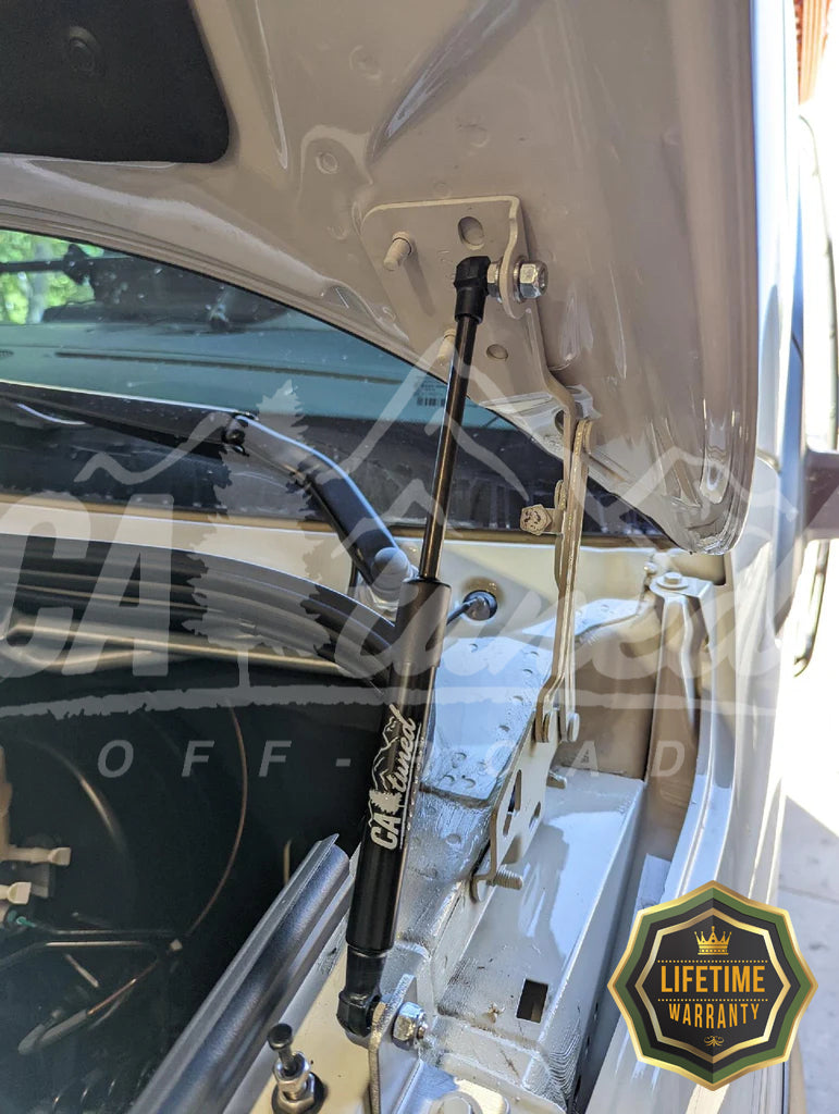 CAtuned Off-Road Hood Struts for 2019-2024 Mercedes-Benz Sprinter - 4 Wheel Overland