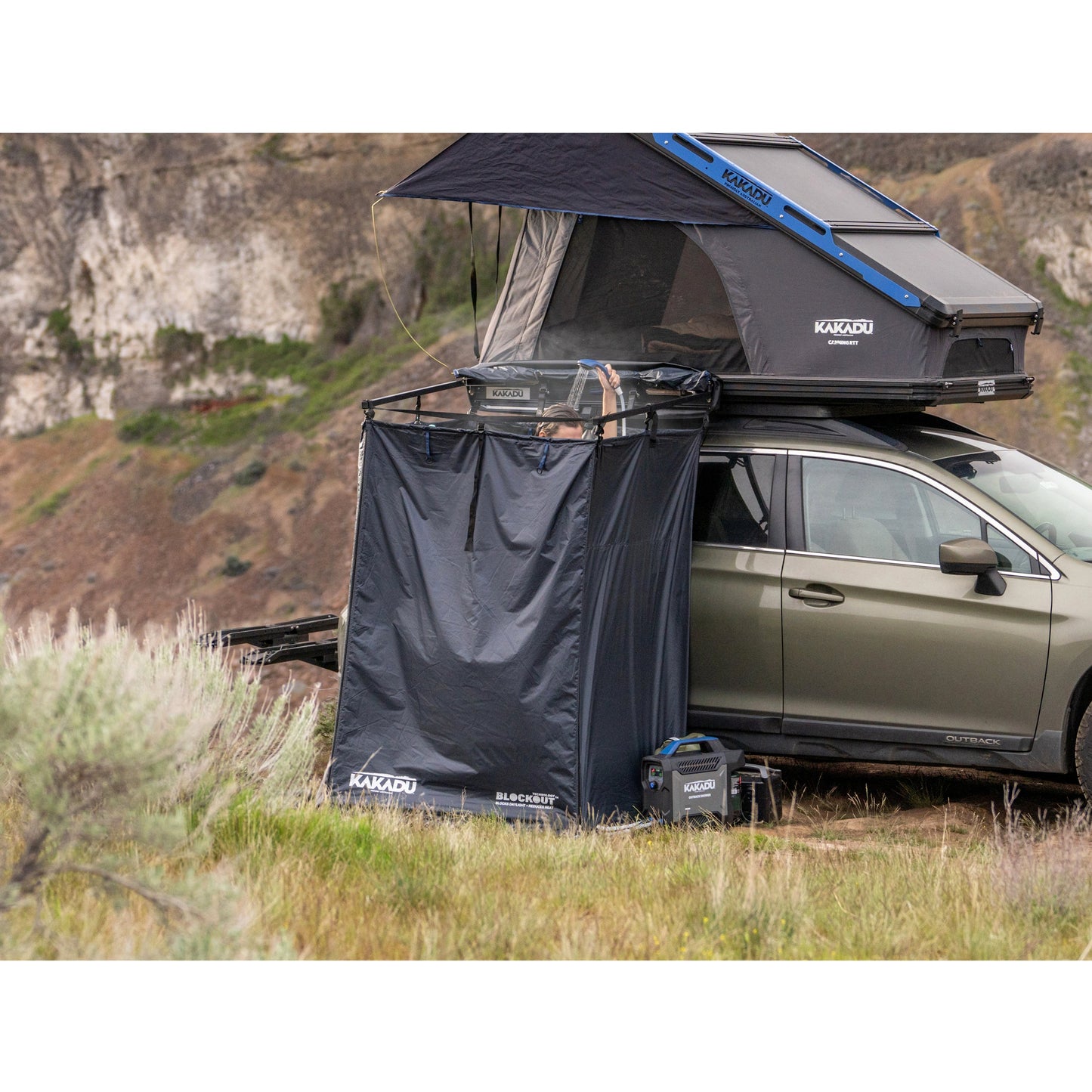 Outback Shower Vehicle Tent - 4 Wheel Overland