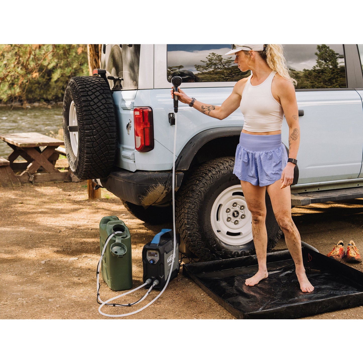 Kakadu Outback Shower - 4 Wheel Overland