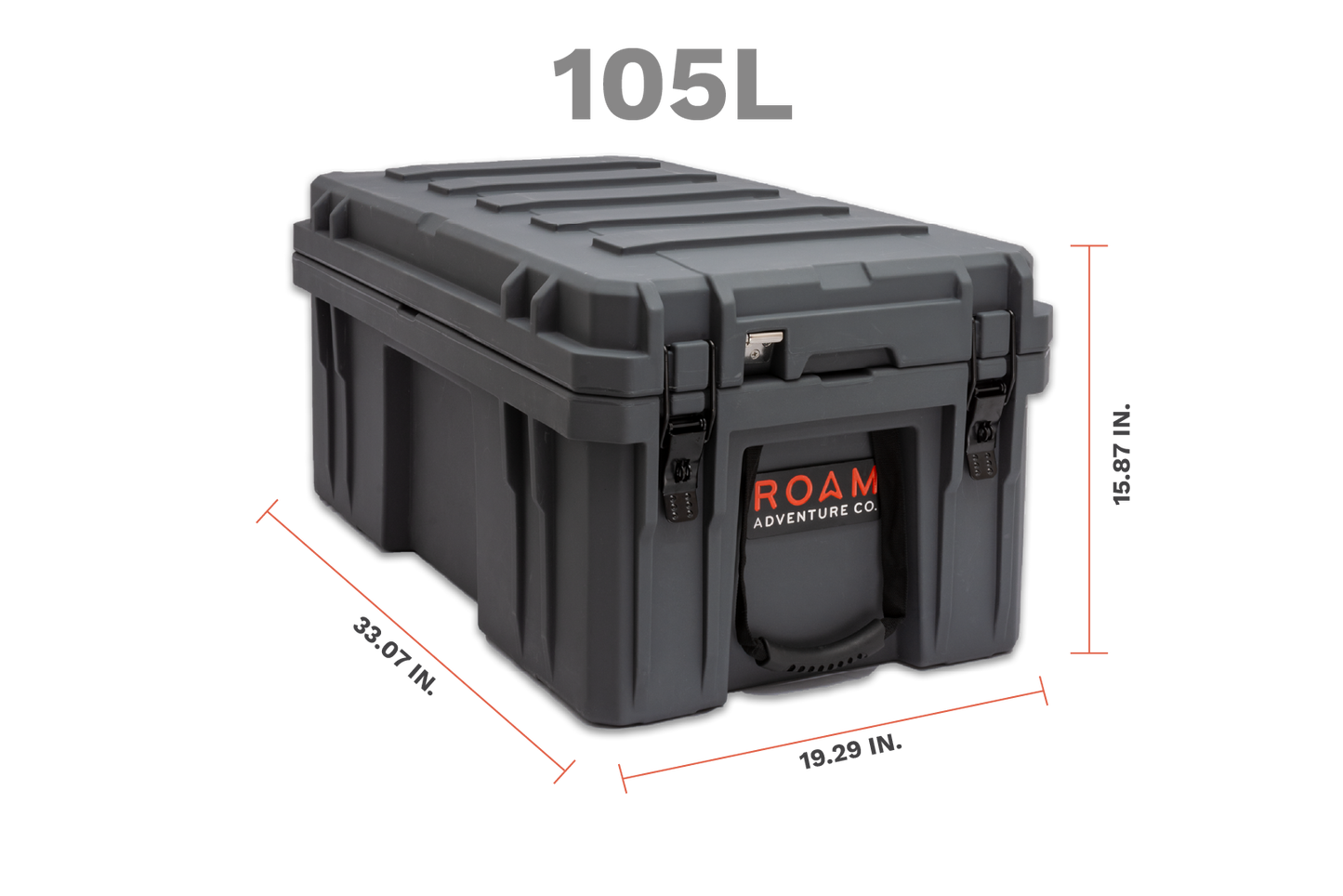 105L Rugged Case - 4 Wheel Overland