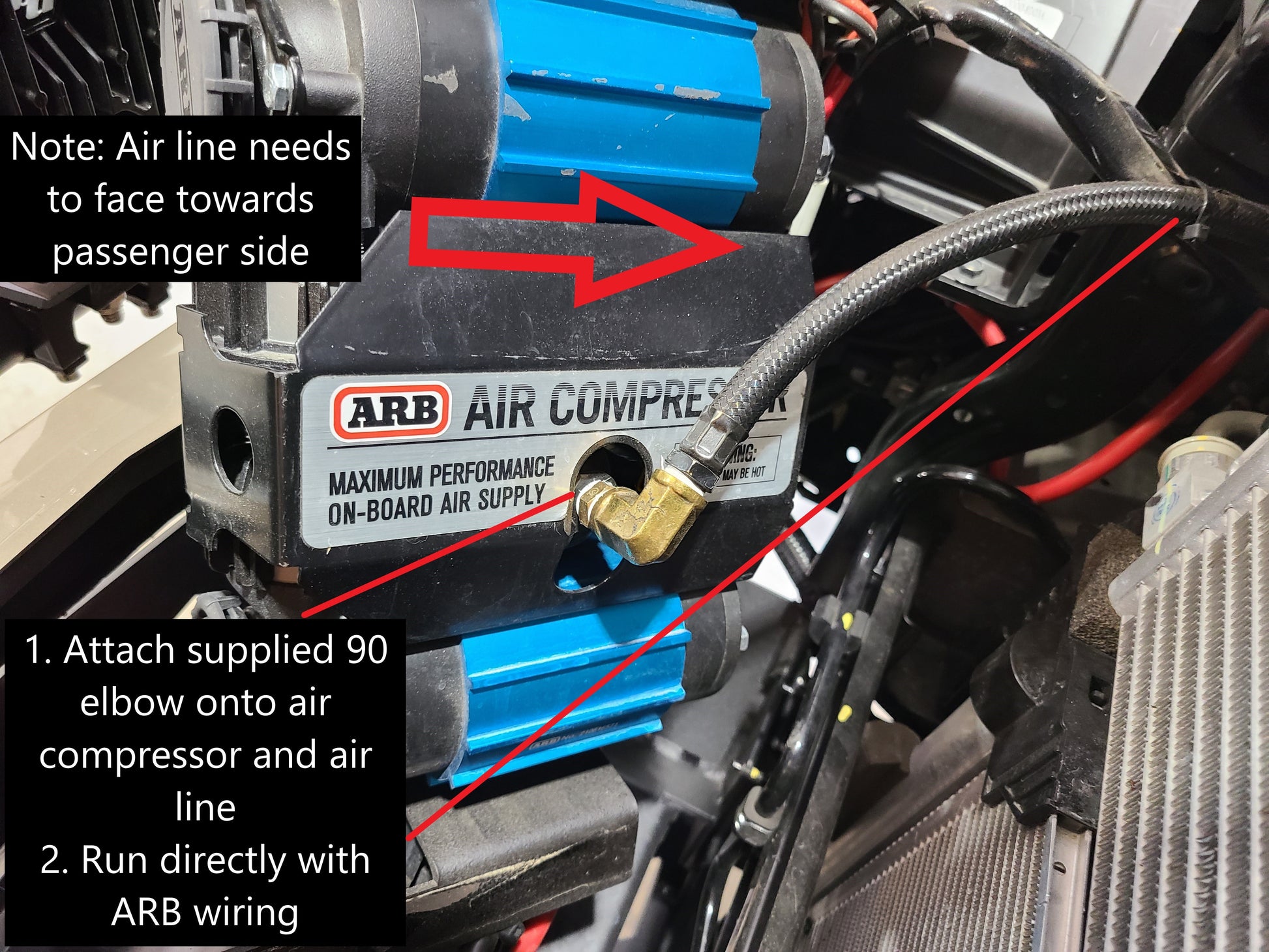 ARB Air Compressor with CAtuned Off-Road Mount (Complete Kit) - 4 Wheel Overland
