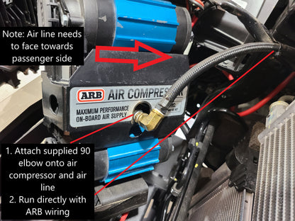ARB Air Compressor with CAtuned Off-Road Mount (Complete Kit) - 4 Wheel Overland