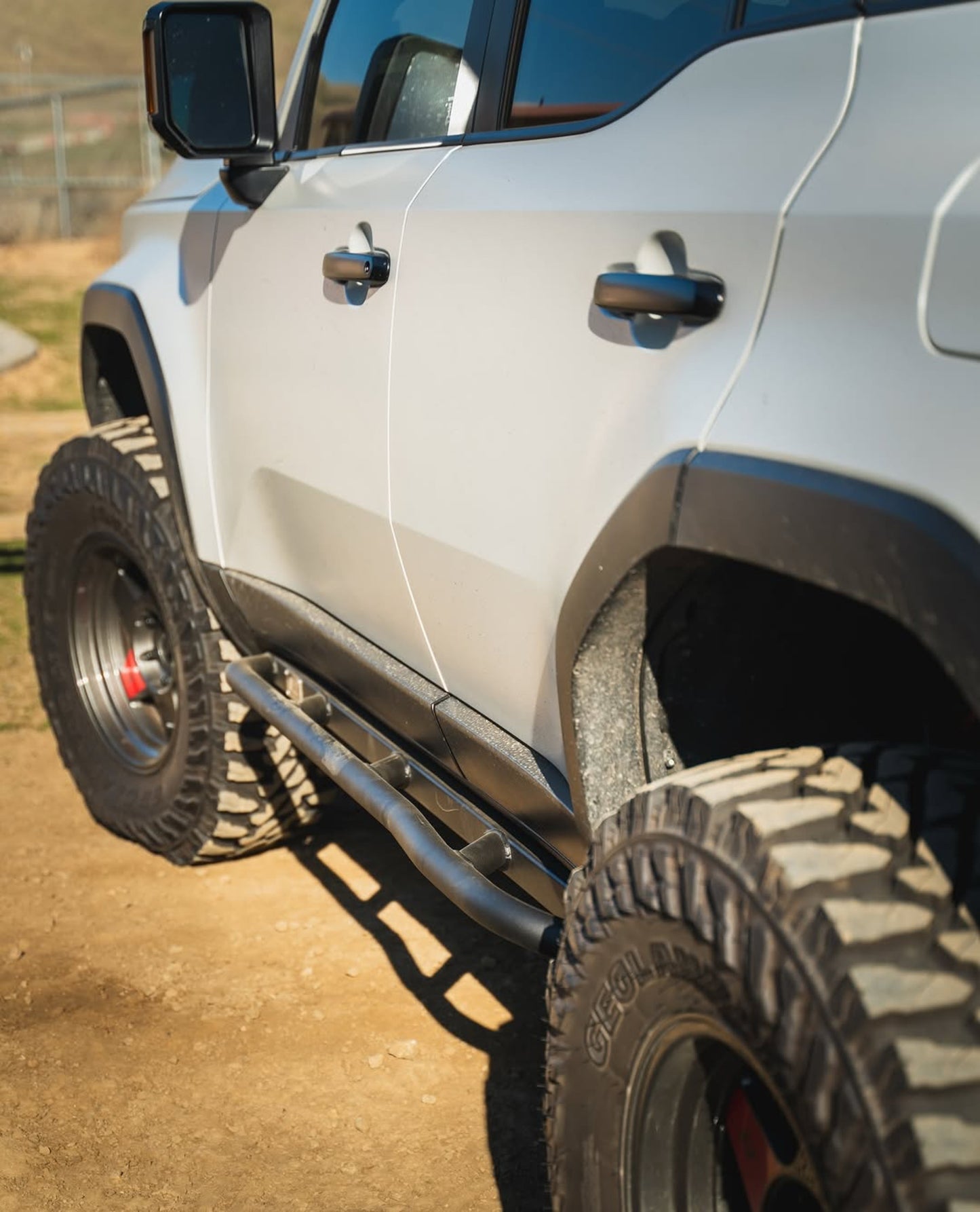 CAtuned Toyota Land Cruiser Rock Sliders - 4 Wheel Overland