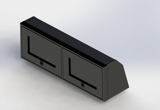 42" Upper Cabinet - Angled - 4 Wheel Overland