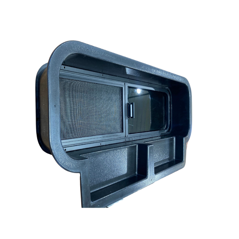 Ram Promaster Bunk Window Trim Ring with Storage Cubbies - 4 Wheel Overland