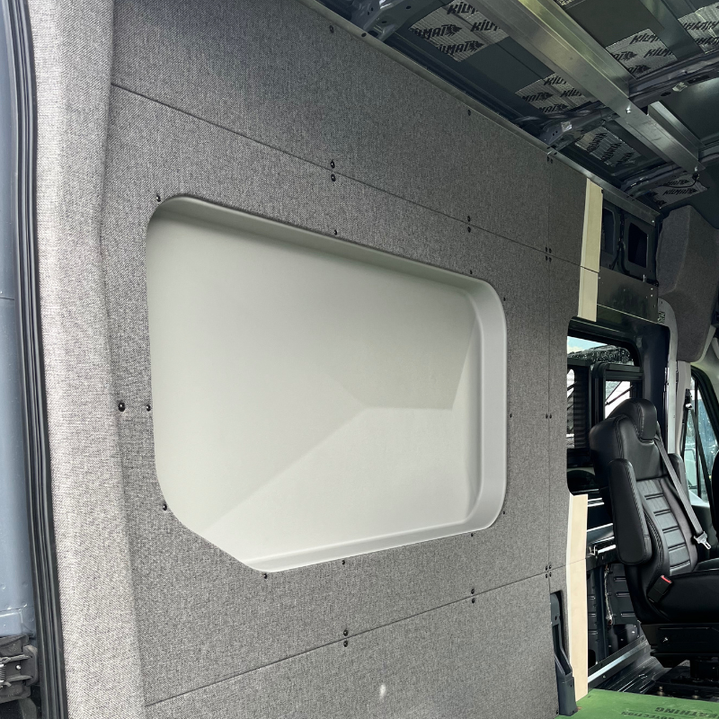 Ford Transit Innie Sleeper: Passenger-Side - 4 Wheel Overland
