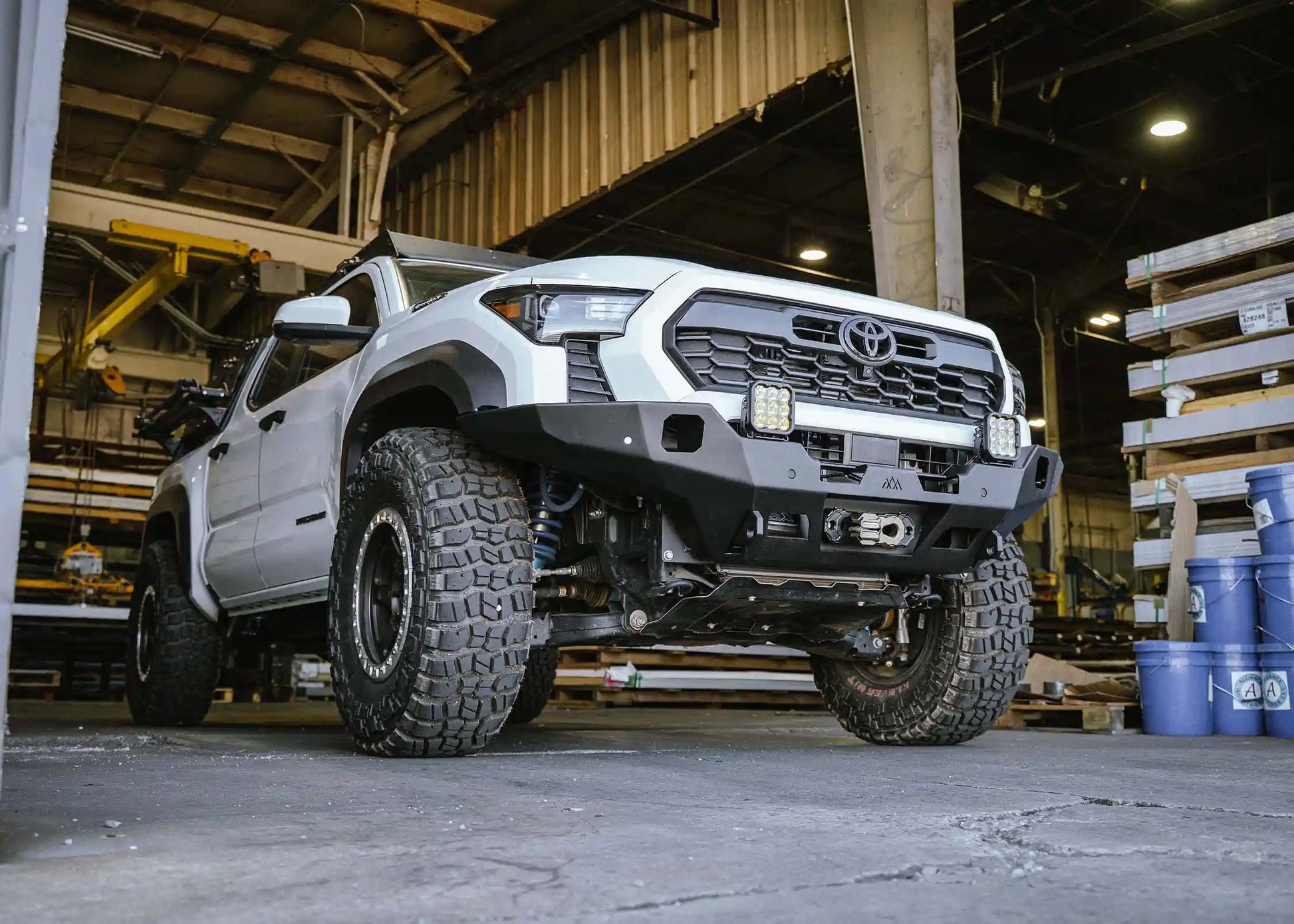 Hi-Lite Overland Toyota Tacoma Front Bumper 4th Gen (2024-2026) [No Bull Bar] - 4 Wheel Overland