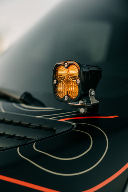 CAtuned Off-Road 2019+ Sprinter Ditch Light Brackets - 4 Wheel Overland