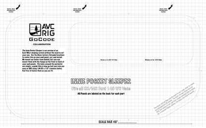 Ford Transit Innie Sleeper Pair - 4 Wheel Overland